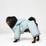 Sky Blue Dog Raincoat 